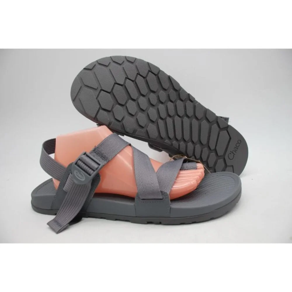 NWOB Chaco Men's 13 Lowdown 2 Sandals Gray Sport Trail Hiking Toe Loop Shoes